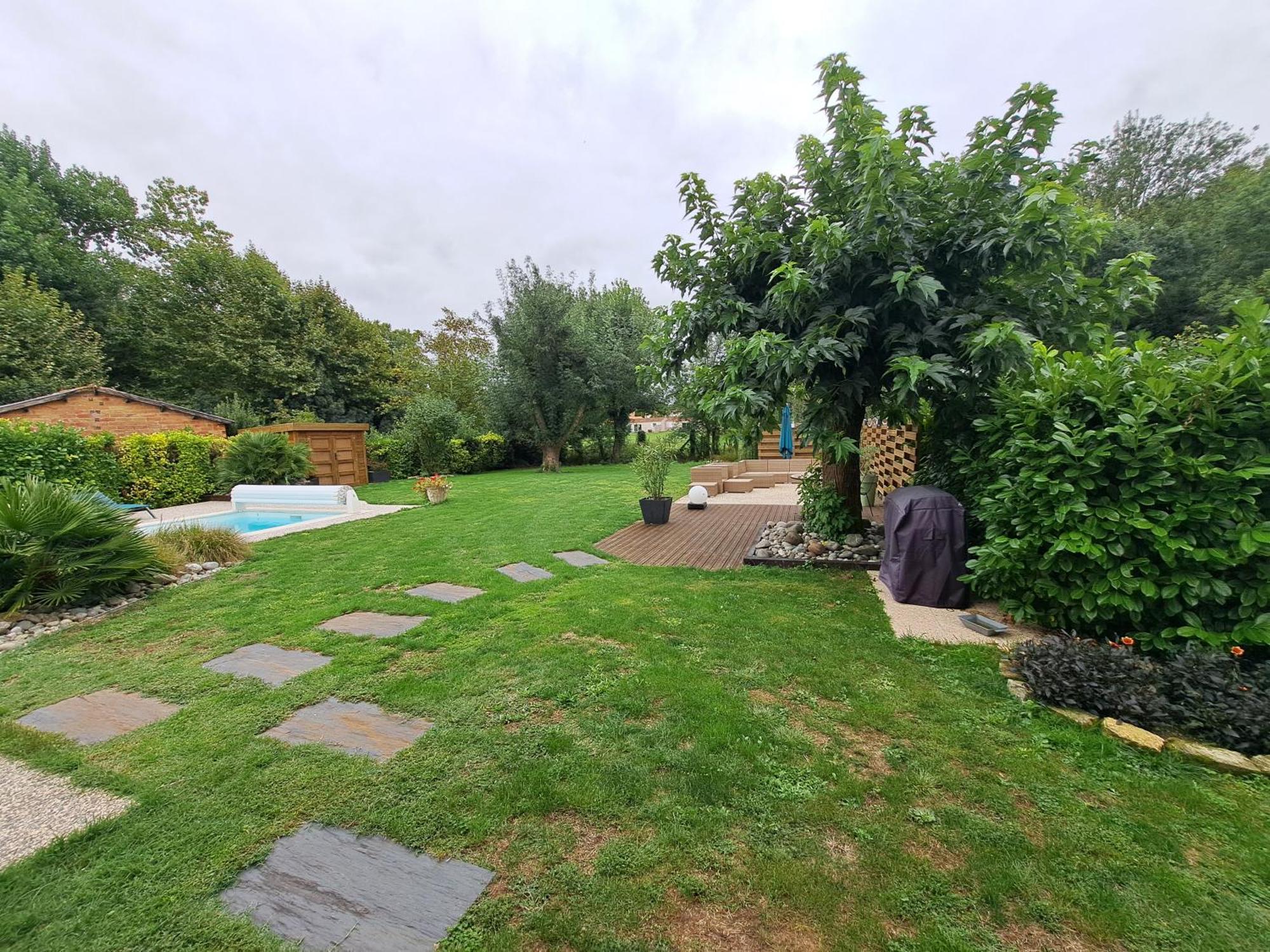 Chambre D Hote La Riviere 45M2 Jardin Et Piscine Aigrefeuille-d'Aunis Bagian luar foto