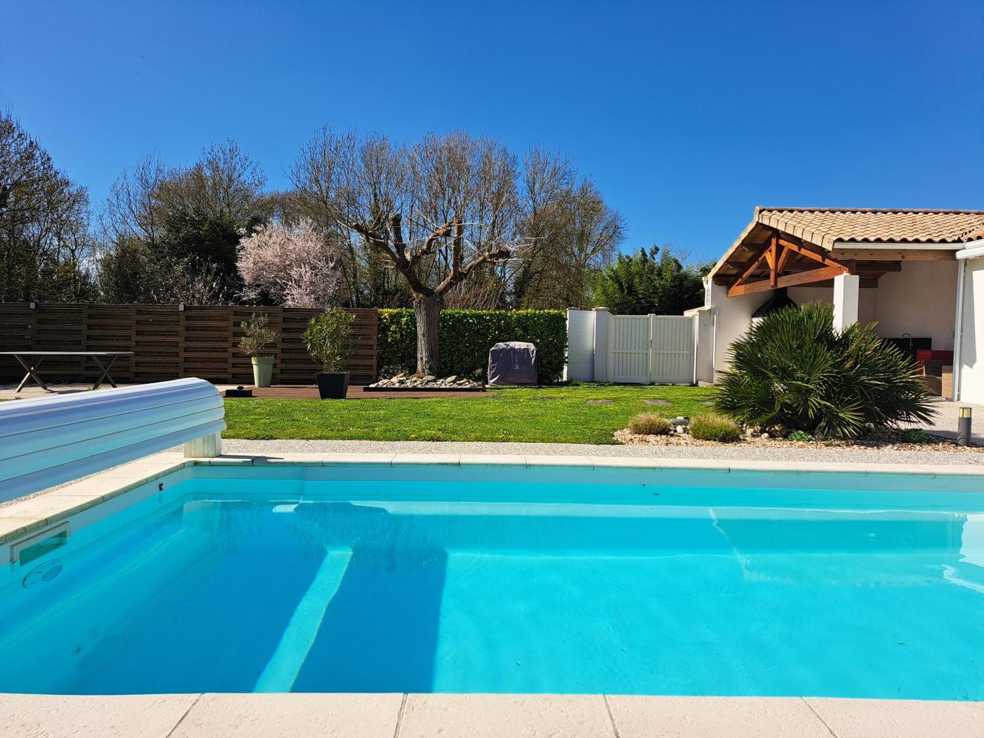 Chambre D Hote La Riviere 45M2 Jardin Et Piscine Aigrefeuille-d'Aunis Bagian luar foto